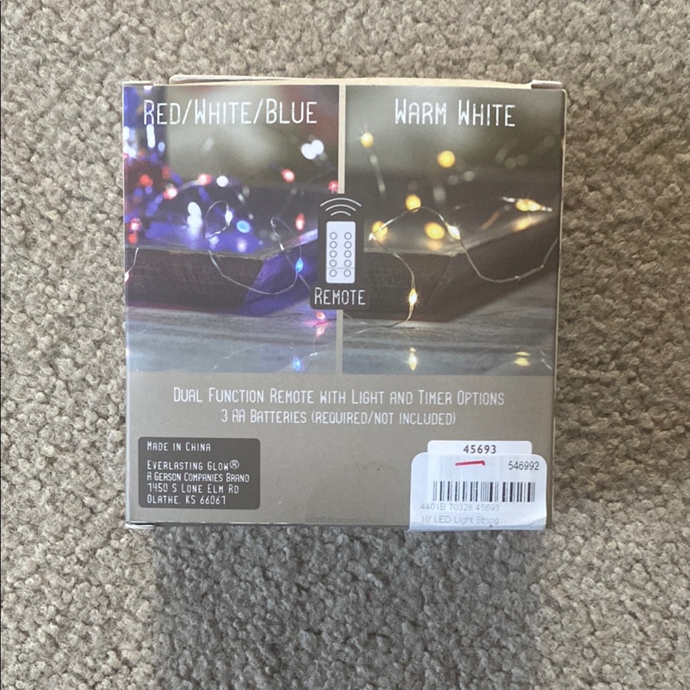 Everlasting Glow LED Light String with Remote - Picture 3 of 6